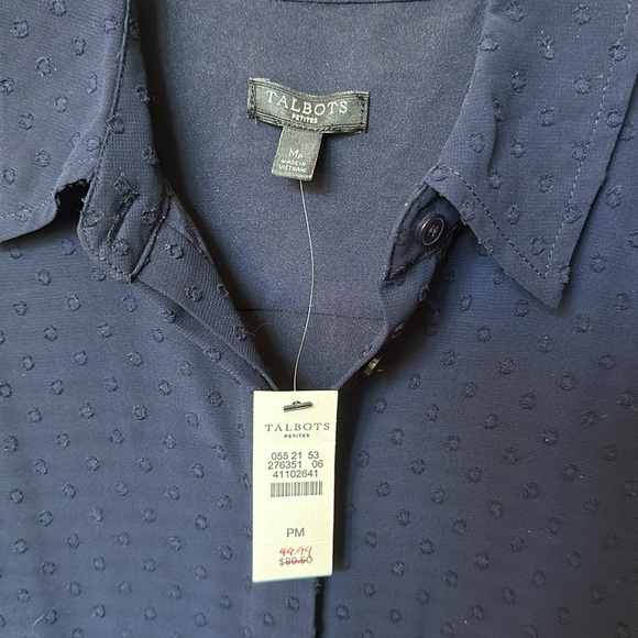Talbots nwt. Blouse - Picture 2 of 4